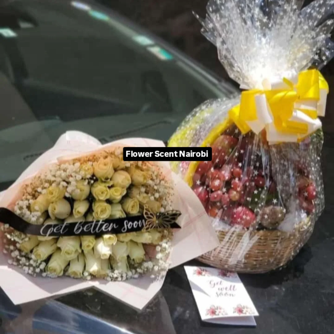 Get well soon flowers and fruits