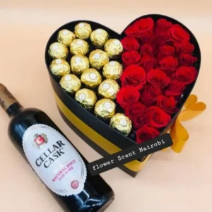 BLOOMING BOX & WINE