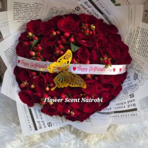 girlfriend's day flowers delivery in Nairobi Red Roses for Girlfriend’s Day