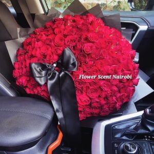 200 Red roses bouquet flowers in Nairobi wife's day flowers and gifts in nairobi