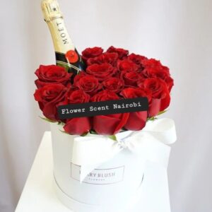RED ROSES AND CHAMPAGNE
