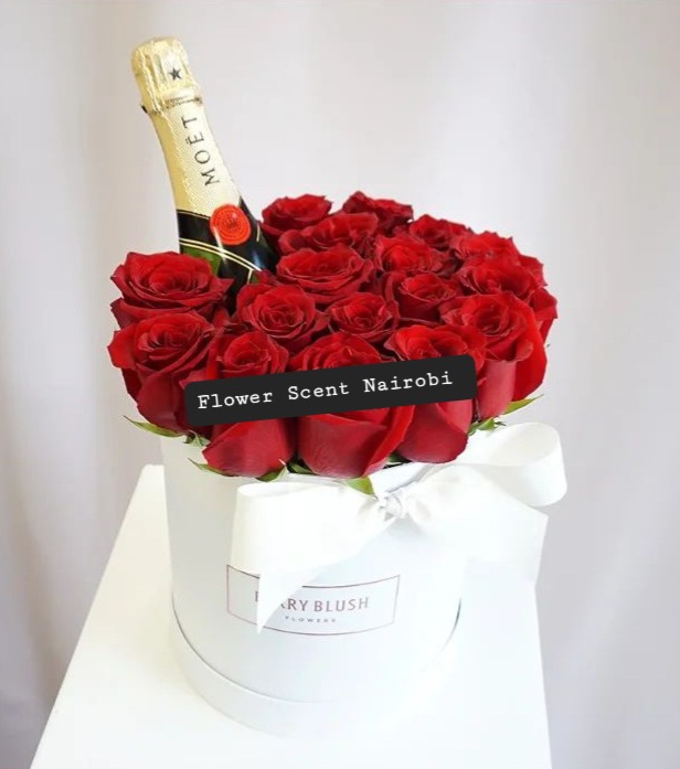 RED ROSES AND CHAMPAGNE